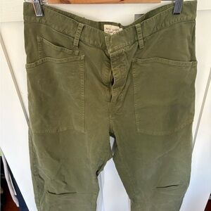 Nili Lotan Women's Green Cargo Pants